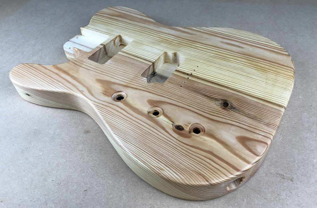 Left handed guitar body - Munson Tempest