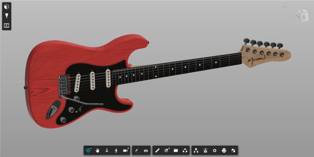 Custom Guitar 3D Portal